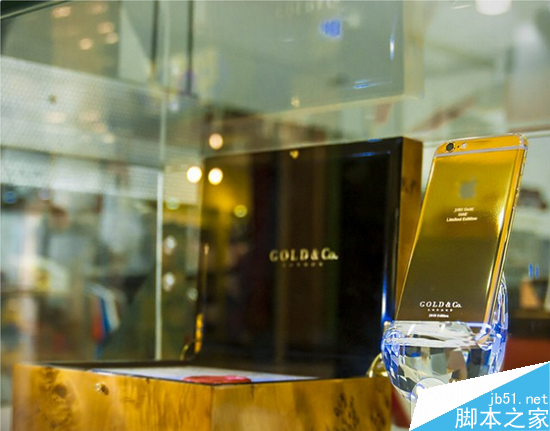 全球首款24k黄金版本iPhone6进入迪拜商场 真