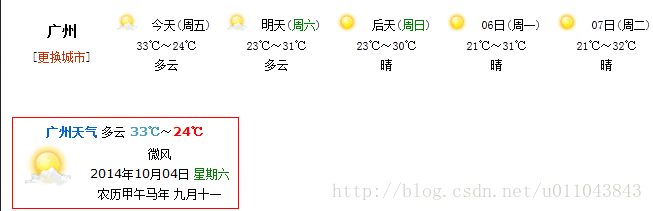 利用iframe在网页中显示天气附效果截图_HTML/Xhtml_网页制作