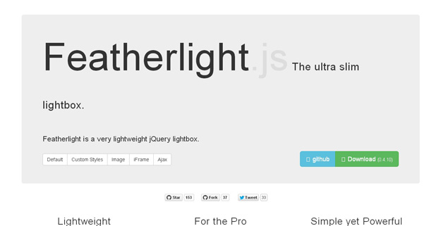 ウェブサイトを美しくするための 20 個の jQuery Lightbox ライトボックス プラグインを共有する_jquery