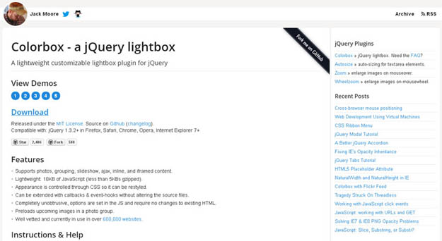 ウェブサイトを美しくするための 20 個の jQuery Lightbox ライトボックス プラグインを共有する_jquery