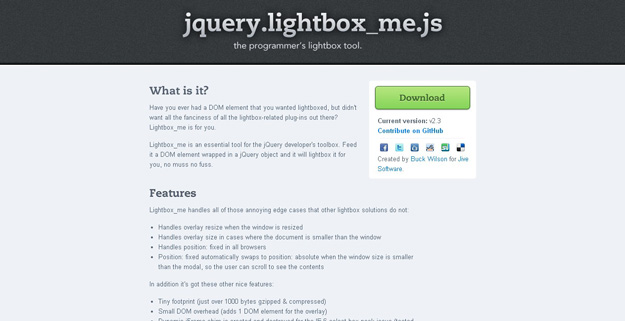 ウェブサイトを美しくするための 20 個の jQuery Lightbox ライトボックス プラグインを共有する_jquery