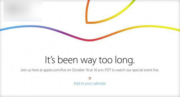 10月17号凌晨全程直播 苹果iPad Air2发布会官