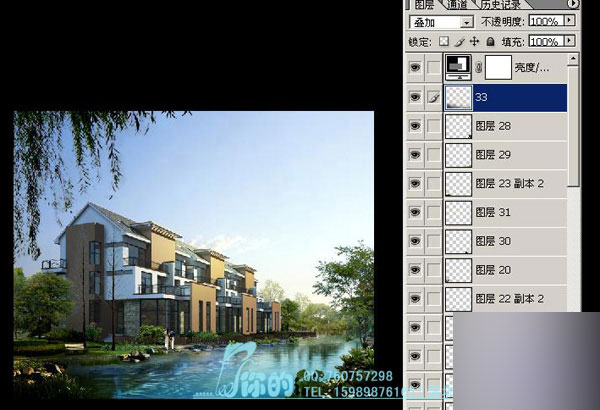 室外效果图后期处理 脚本之家