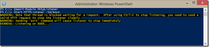 image 使用简单的HTTP api来执行PowerShell脚本