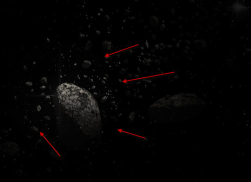 PS制作星空中抽象科幻能量光束特效
