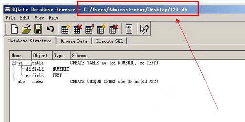 sqlite database browser(可视化数据库浏览器)