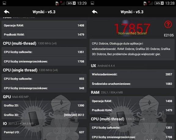 索尼Xperia E4跑分是多少?索尼Xperia E4安兔