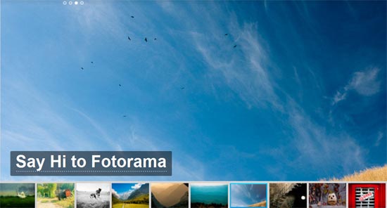Fotorama - Free Gallery Slider with Thumbnail