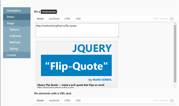 The 50 most useful free JQuery plug-ins for programmers in 2014_jquery