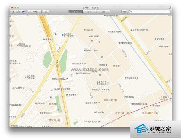  MAC如何使用地图查看交通状况