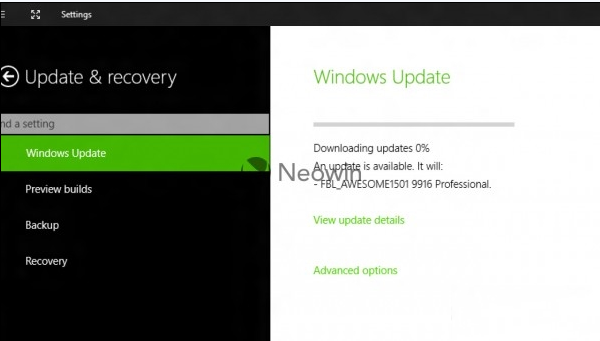 win10 9901怎么升级至win10 9916？win10 9901升级教程