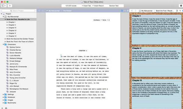 Storyist mac版下载 Storyist for mac(小说编辑软