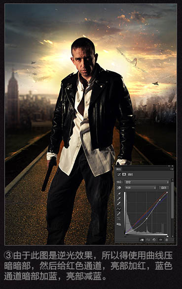 Photoshop制作超酷的枪战片电影海报教程