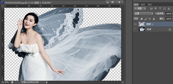 猎豹cs6_ps cs6婚纱抠图(2)