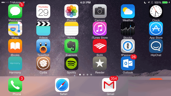 SBRotator8:一款支持任意iOS8设备的横屏模式