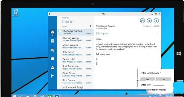 Windows10系统怎么手动切换平板模式 win10切换平板模式