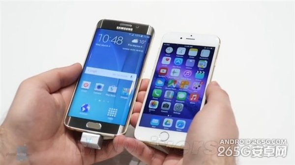 Galaxy S6ٶȶԾiPhone 6˭죿
