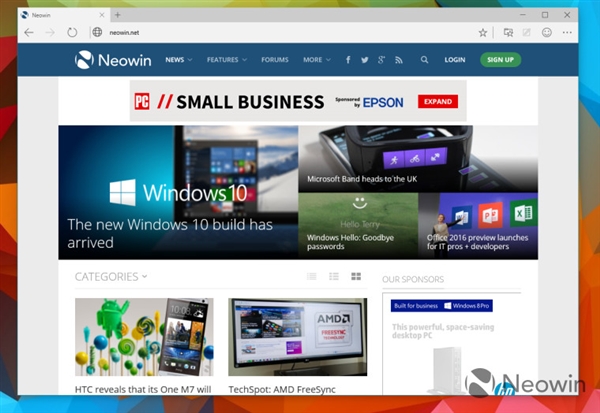 微软全新浏览器体验：最亮的却是她