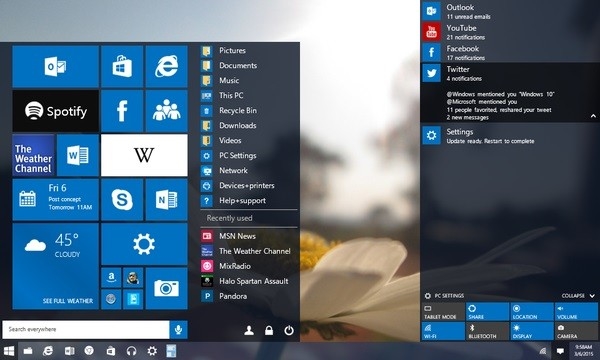 Windows 10开始菜单若是这样 你喜欢吗？