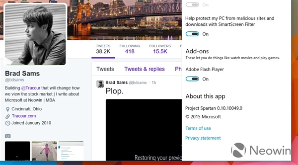 IE继任者!斯巴达浏览器细节图赏