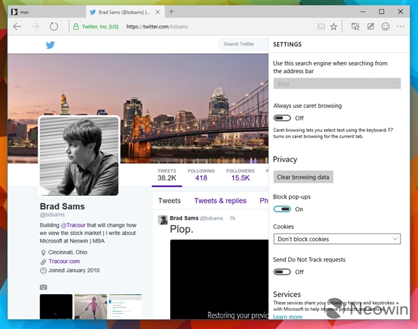 IE继任者!斯巴达浏览器细节图赏