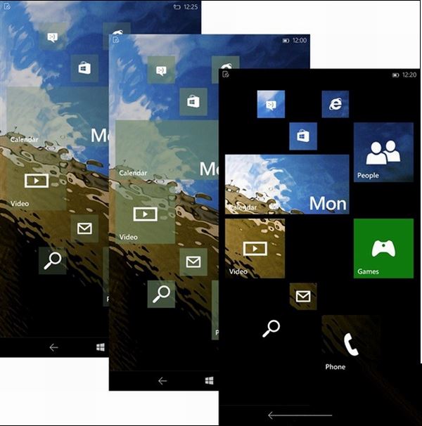 win10手机版自定义壁纸怎么用？win10手机透明度修改方法