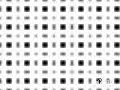 用PS制作黑色正点白色背景方法介绍