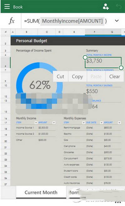 win10手机预览版12555上手体验全过程 excel露真身13