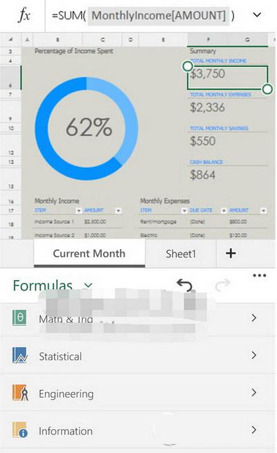 win10手机预览版12555上手体验全过程 excel露真身23