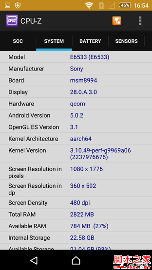 OneSonyÍê³ÉÌå Ë÷ÄáXperia Z3+ DualÆÀ²â