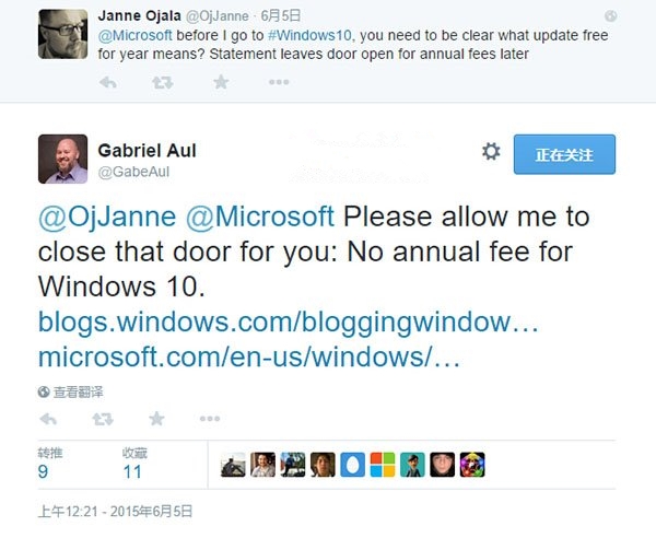 微软重申:Win7/8.1免费升Win10后 还免费