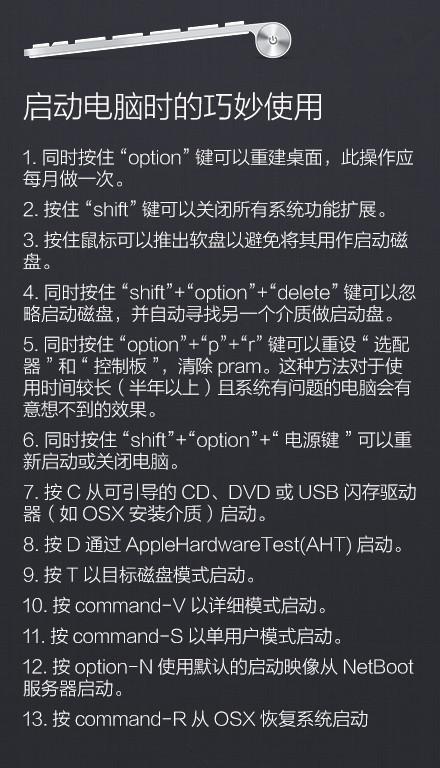 超级实用Mac电脑快捷键大全：赶紧收藏吧