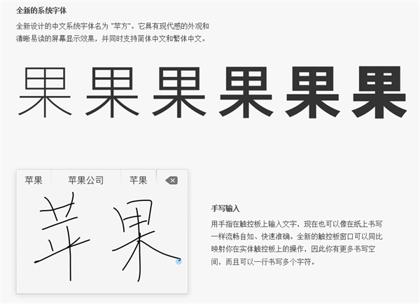 苹方中文字体下载 苹方字体 for Mac V1.0中文