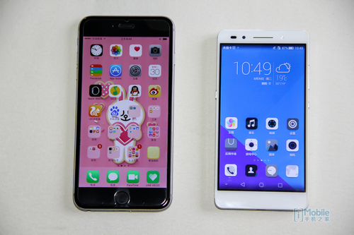荣耀7对比iPhone 6 Plus-1 荣耀7对比iPhone 6 Plus-1
