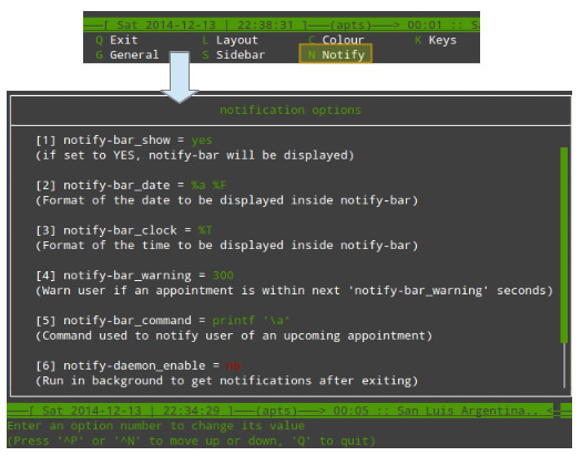 在Linux上使用calcurse设置提醒事项的教程