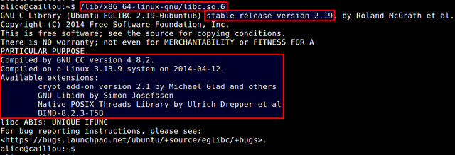 Linux,glibc