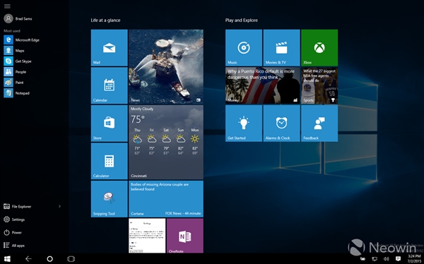 Windows 10预览版10162图赏:全新功能亮相