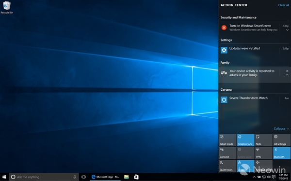 Windows 10预览版10162图赏:全新功能亮相