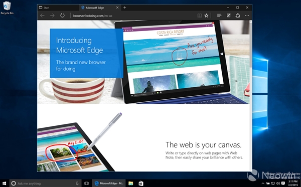 Windows 10预览版10162图赏:全新功能亮相