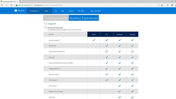 Win10七大版本详解:主要区别都在哪儿?