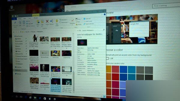 Win10 Build 10525更改窗口标题栏配色