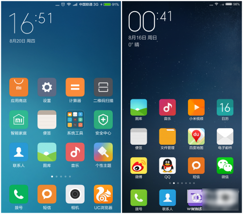 MIUI7和MIUI6有什么不同?MIUI 7对比MIUI 6_安