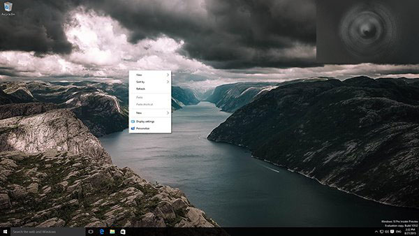 win10 build 10532运行上手高清截图 改进右键菜单