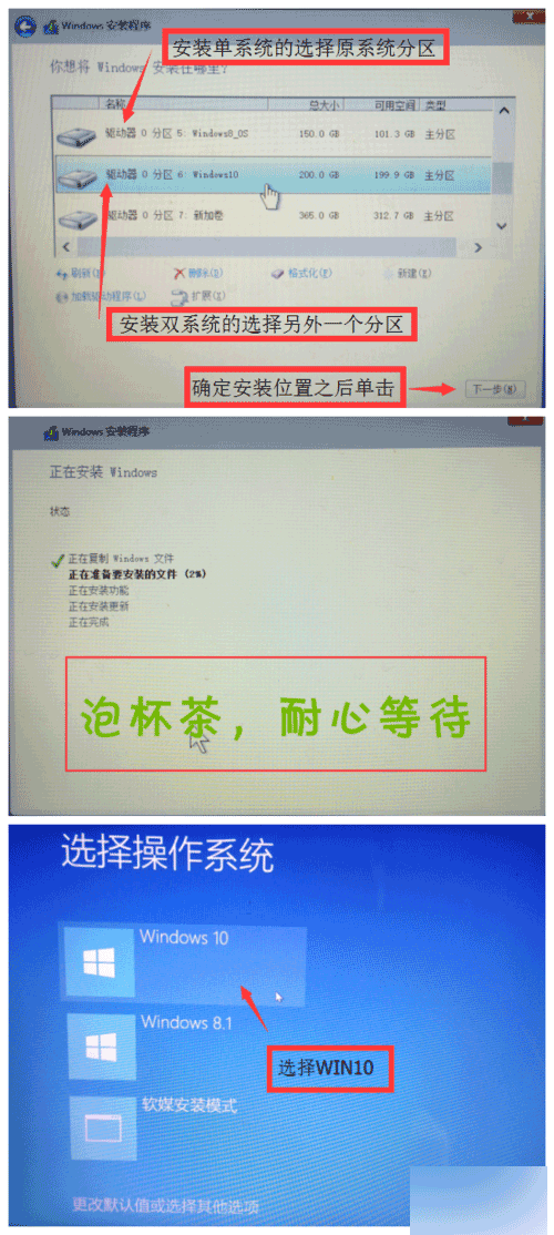 Win8.1+Win10双系统安装全程图文讲解