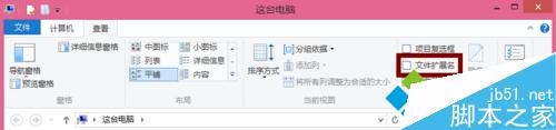 windows8系统显示文件后缀名步骤五