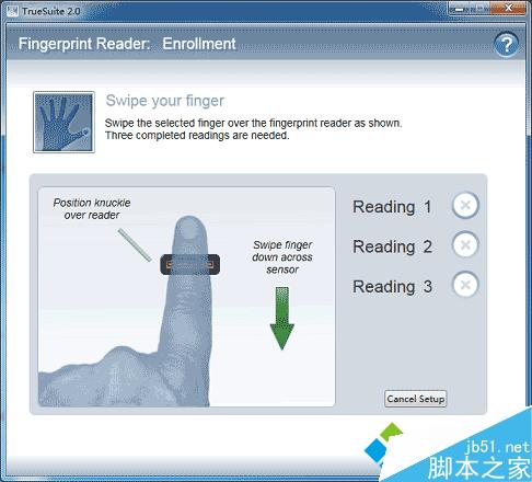 扫描指纹信息 扫描指纹信息