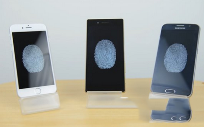 iphone6s、索尼xperia z5和三星galaxy s6指纹解锁对比视频
