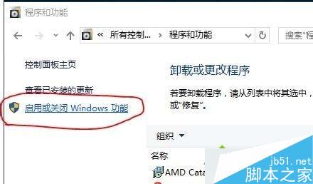 Win10系统删除Windows Media Player12的步骤3 Win10系统删除Windows Media Player12的步骤3