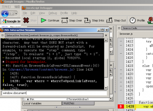 console-venkman JavaScript debugging skills: breakpoint debugging_javascript skills