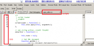 poor-ie8-debugging JavaScript debugging skills: breakpoint debugging_javascript skills